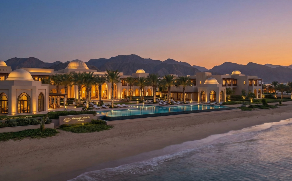Mandarin Oriental Muscat - hotele w Omanie